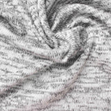 Grey Marl Chunky Knit, Viscose-Poly