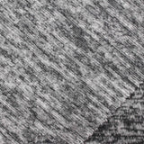 Polyester Viscose Stretch Chunky Knit Fabric, 240 gsm, 160 cm — Grey