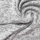 Grey Marl Chunky Knit, Viscose-Poly