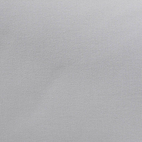 Polyester Viscose Stretch Ponte Knit Fabric, 320 gsm, 157 cm — Grey