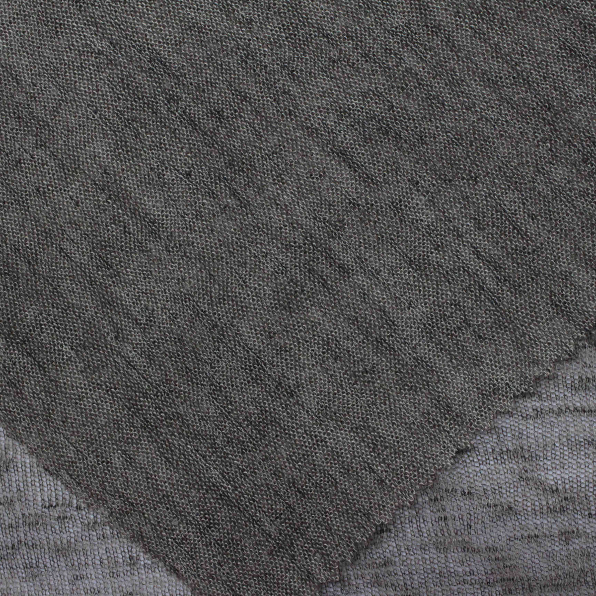 Grey Marl Jersey Knit, Polyester, 84 gsm