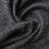 Dark Blue Marl Chunky Knit, Polyester