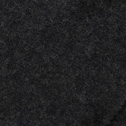 Dark Grey Marl Chunky Knit, Poly-Viscose, 209 gsm, 160 cm