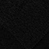 Polyester Viscose Stretch Chunky Knit Fabric, 211 gsm, 180 cm — Black