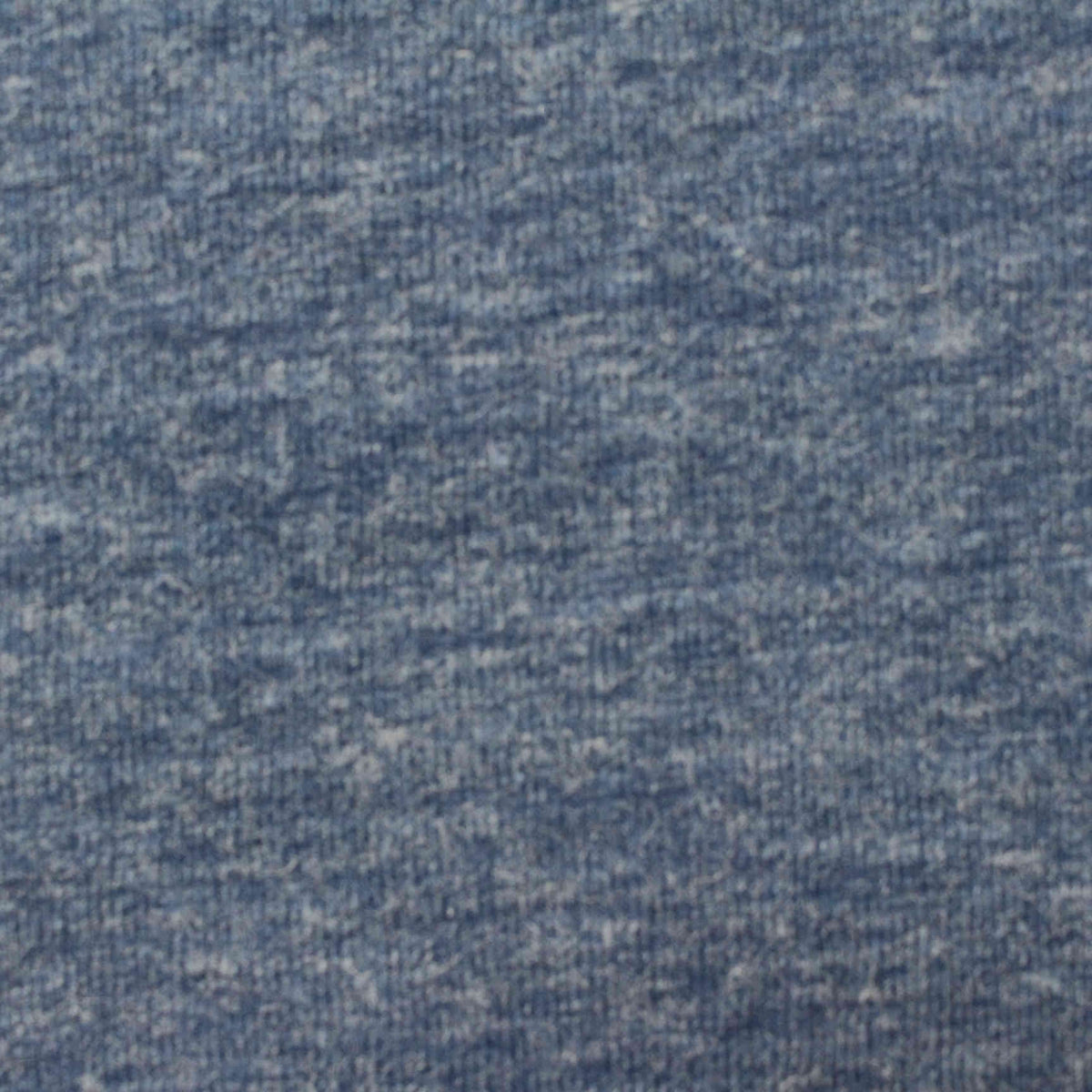 Blue Heathered-Marl Chunky Knit, Polyester, 171 gsm