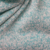 White Marl Chunky Knit — texture