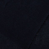 Polyester Viscose Stretch Chunky Knit Fabric, 177 gsm, 170 cm — Navy