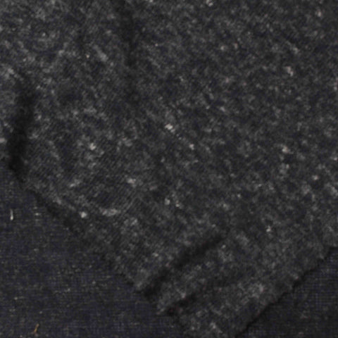 Dark Grey Marl Chunky Knit, 184 gsm, 160 cm, ref EF-224826