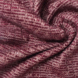 Burgundy Marl Chunky Knit
