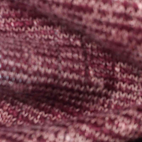 Burgundy Marl Chunky Knit