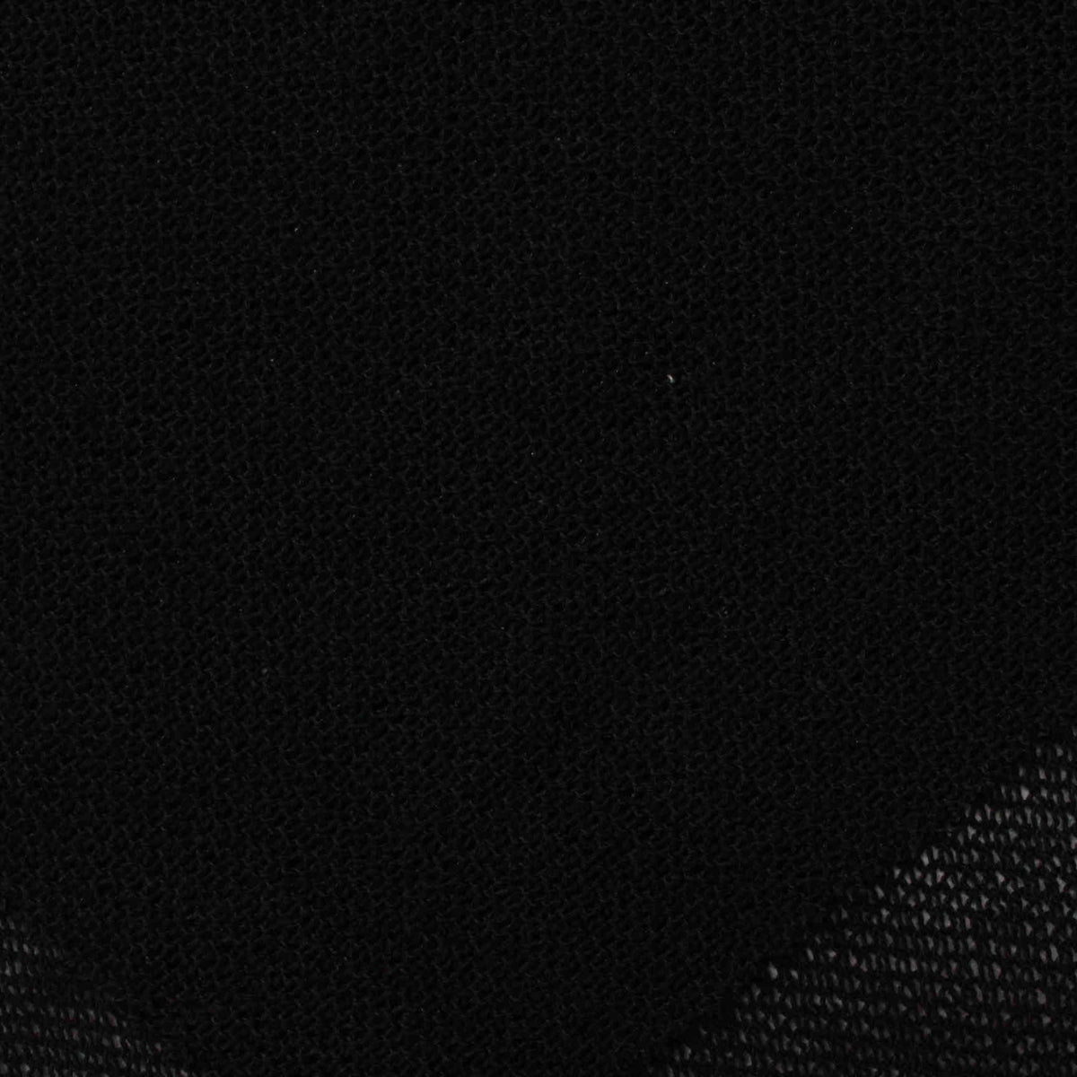 100% Polyester Chunky Knit Fabric, 227 gsm, 170 cm — Black