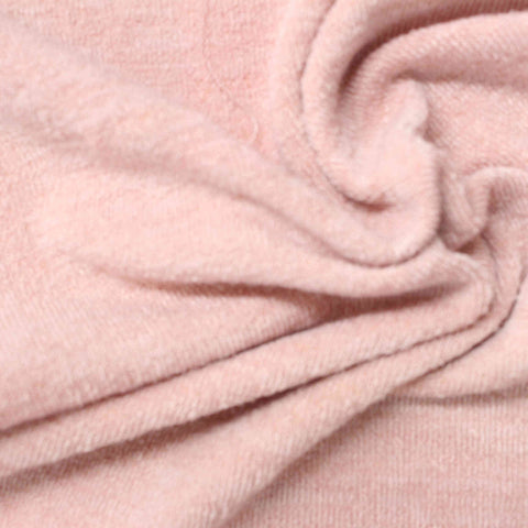 Pink Heather Jersey Knit, Polyester