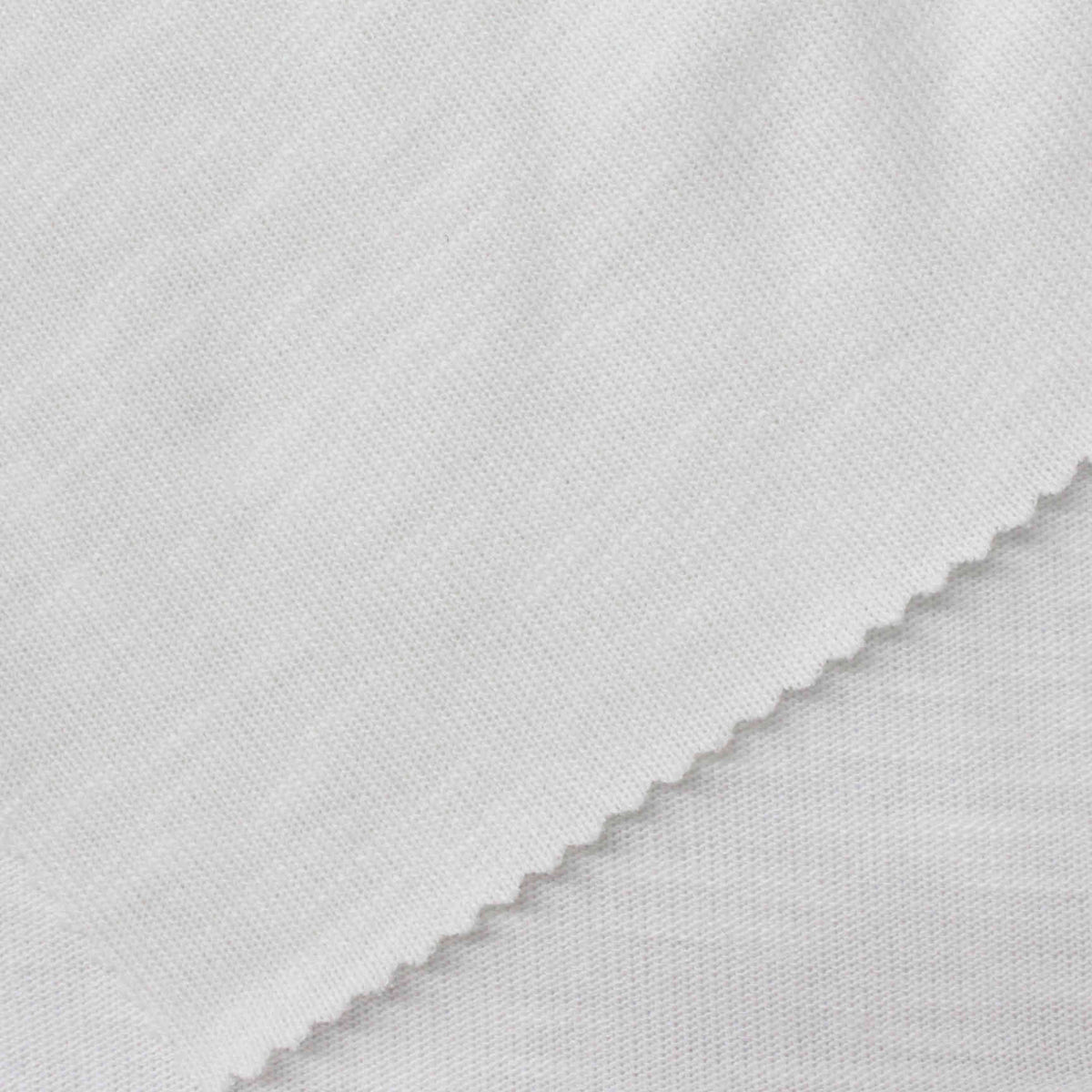 Cotton Viscose Blend Chunky Knit Fabric, 200 gsm, 155 cm — White