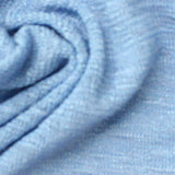 Light Blue Marl Chunky Knit, Poly-Viscose — texture