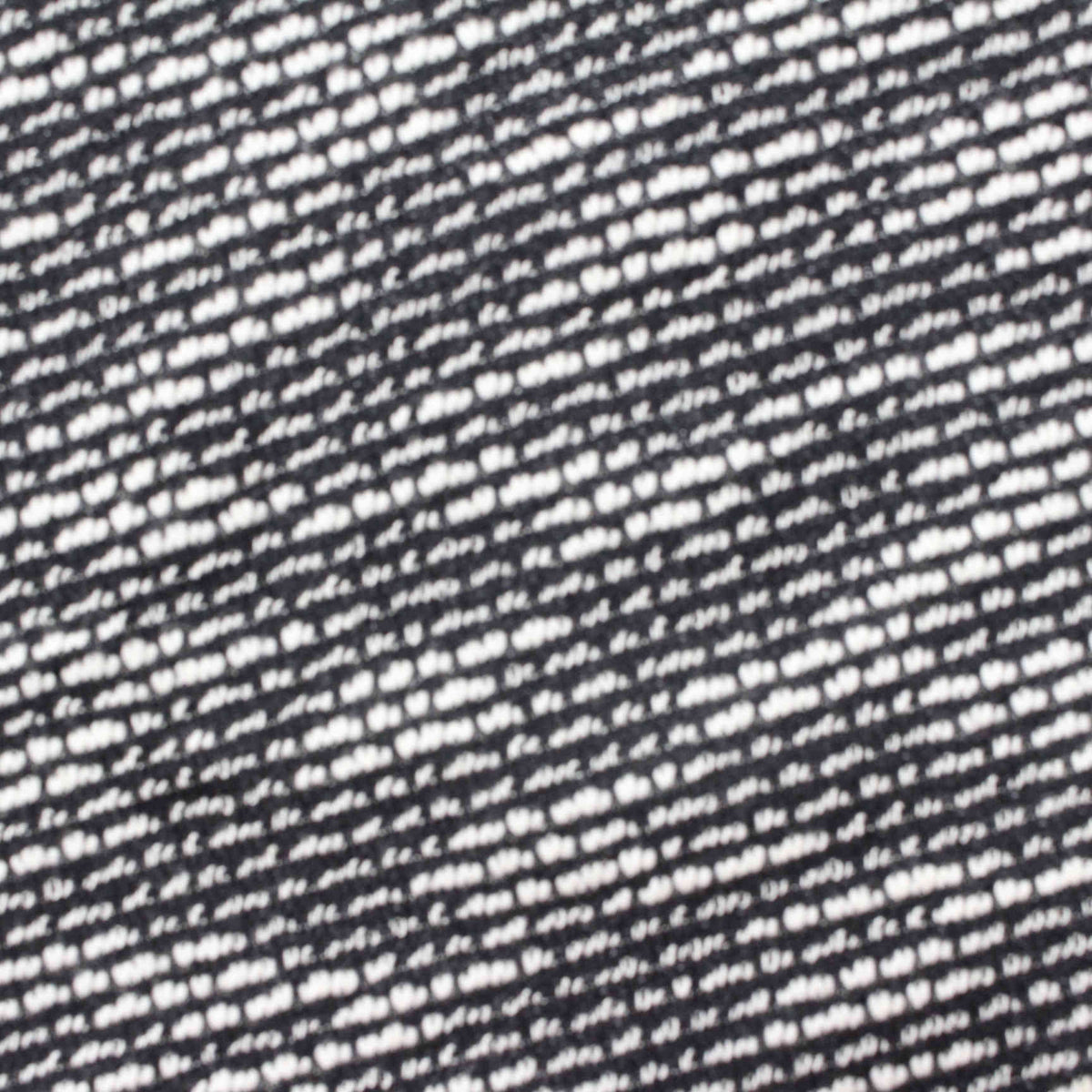 Black Marl Chunky Knit, 217 gsm