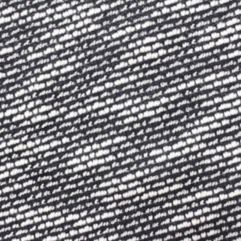 Black Marl Chunky Knit, 217 gsm