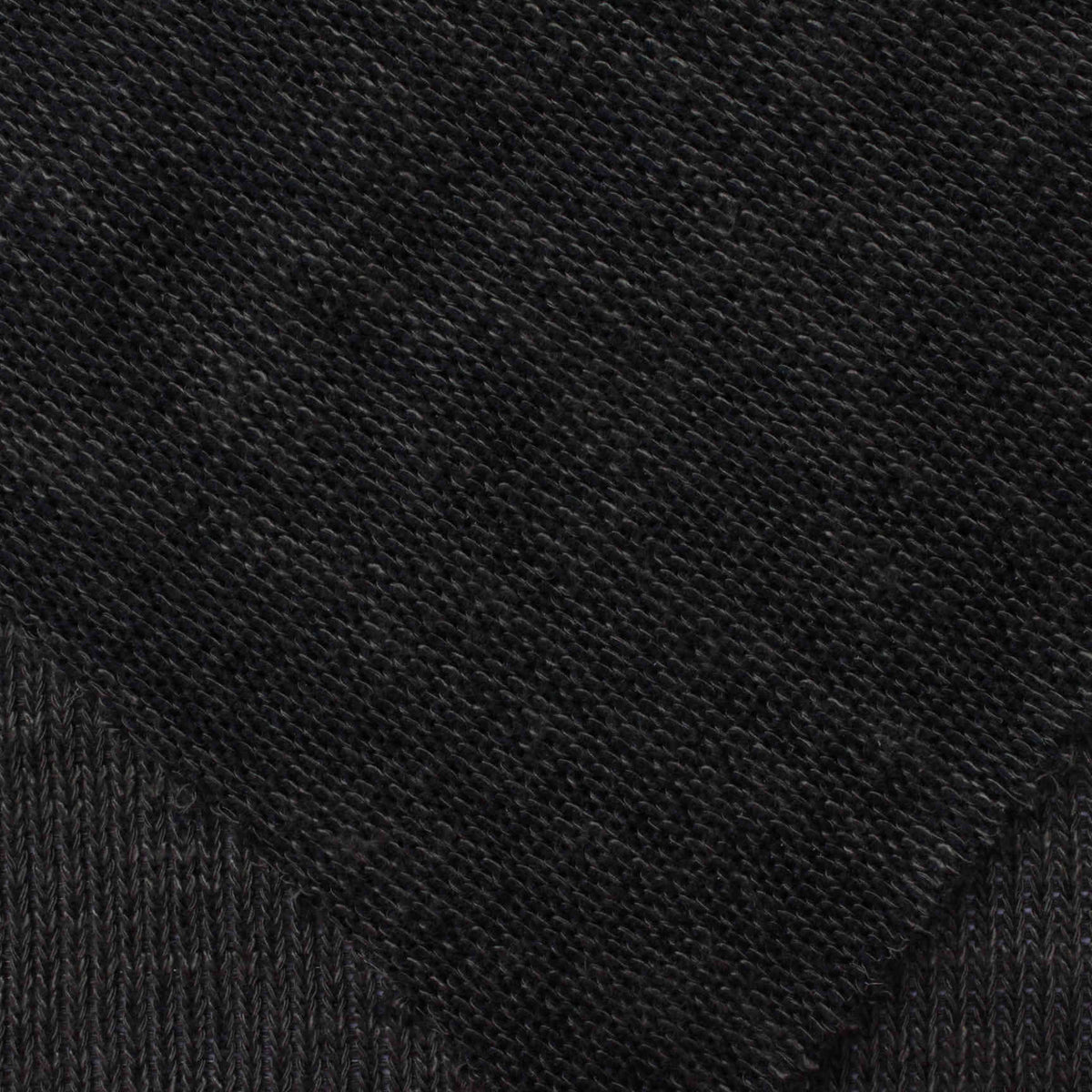 Viscose Polyester Stretch Chunky Knit Fabric, 155 gsm, 165 cm — Black
