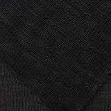Viscose Polyester Stretch Chunky Knit Fabric, 155 gsm, 165 cm — Black