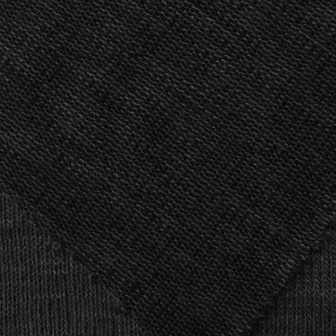 Viscose Polyester Stretch Chunky Knit Fabric, 155 gsm, 165 cm — Black