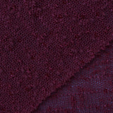 100% Polyester Chunky Knit Fabric, 180 gsm, 155 cm — Purple