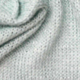 Light Green Marl Chunky Knit, Viscose-Poly — texture