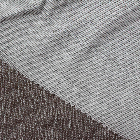 Light Grey Marl Chunky Knit, Poly-Viscose, 281 gsm