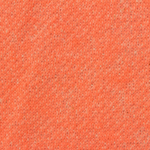 100% Polyester French Terry Fabric, 218 gsm, 160 cm — Orange
