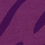 Purple Zebra French Terry — texture