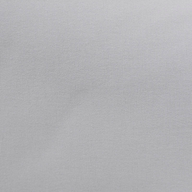 Polyester Viscose Stretch Ponte Knit Fabric, 320 gsm, 157 cm — Grey