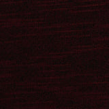 Dark Red Marl French Terry, Poly-Cotton