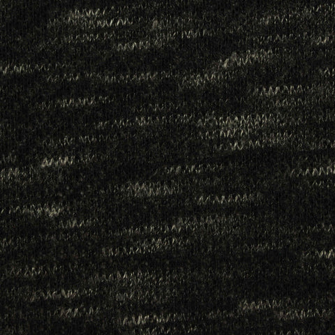 Dark Grey Marl French Terry, Polyester, 215 gsm