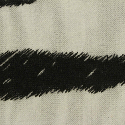 Black Brushstroke French Terry