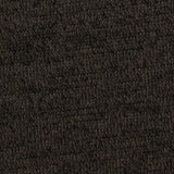 Dark Brown Heathered-Marl French Terry, Cotton-Poly