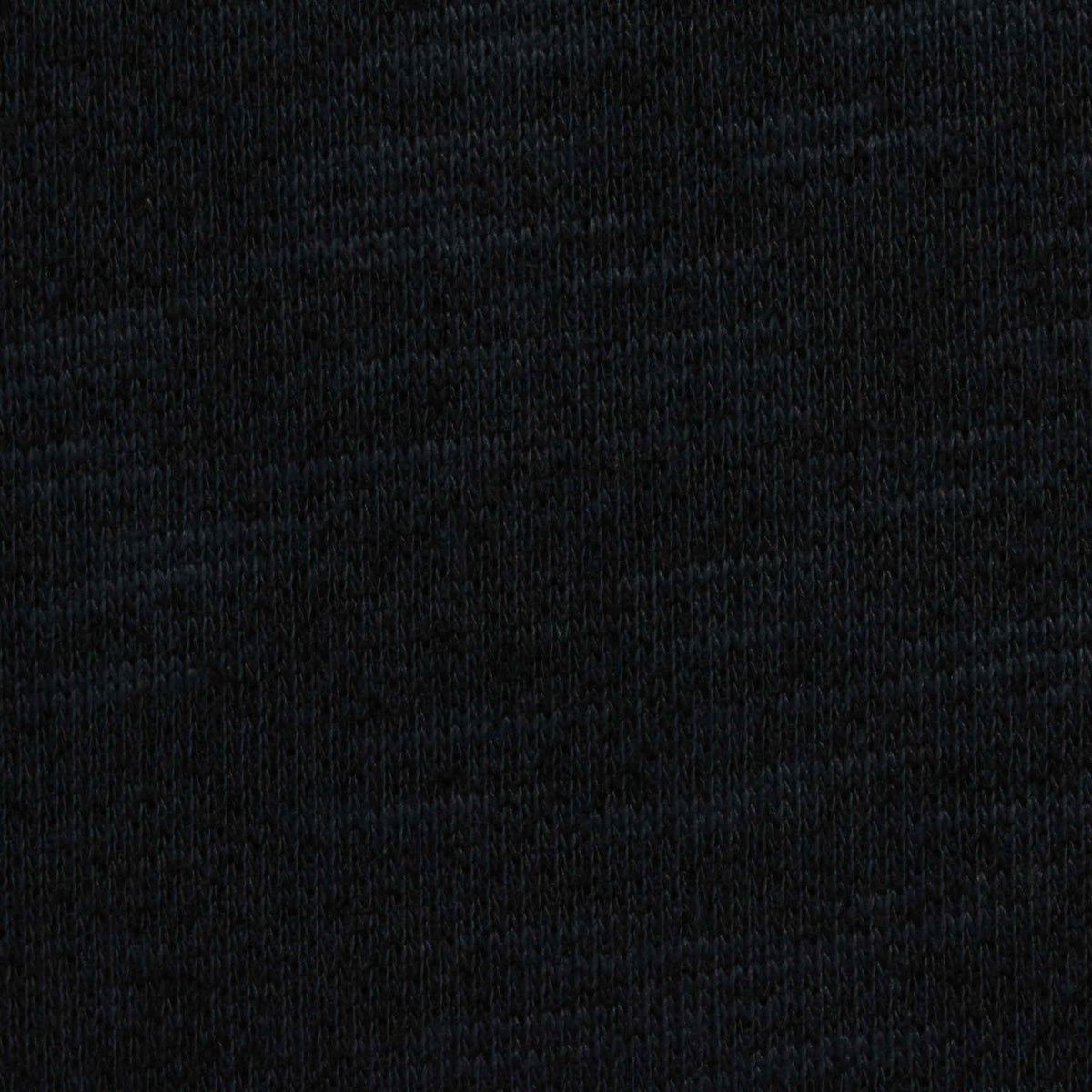 Slub Polyester Cotton French Terry Fabric, 250 gsm, 165 cm — Navy