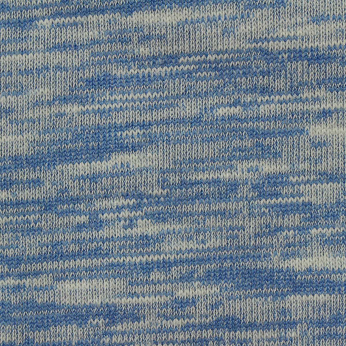 Blue Marl French Terry, 280 gsm