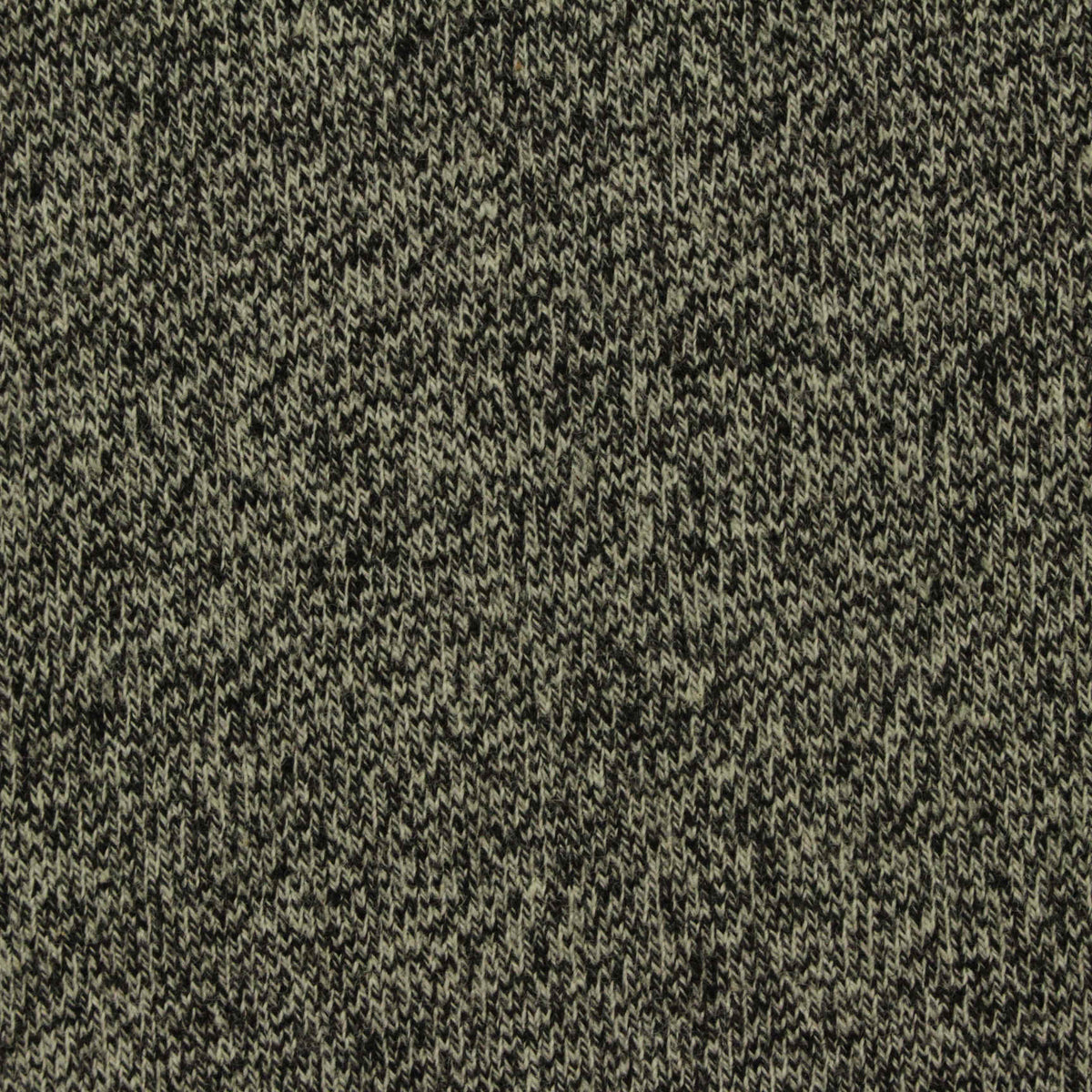 Black Marl French Terry, Cotton-Poly, 350 gsm