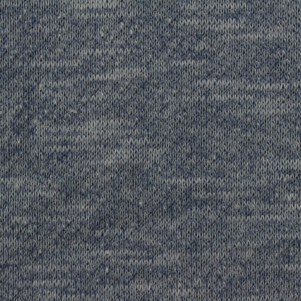 Blue Marl French Terry, 250 gsm
