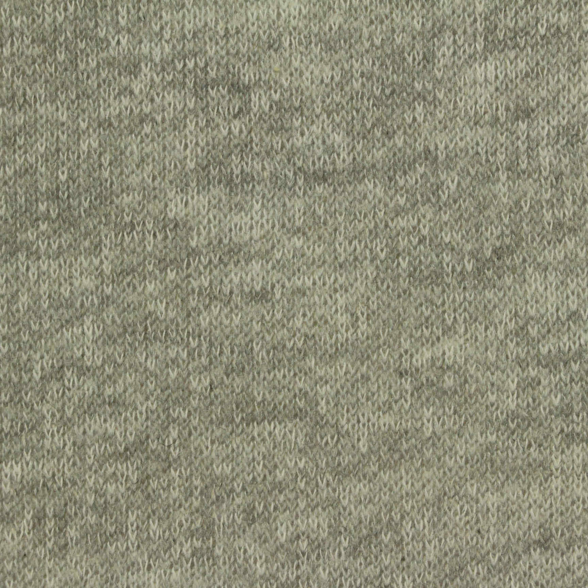 Heathered Grey Marl French Terry, Cotton-Poly, 209 gsm
