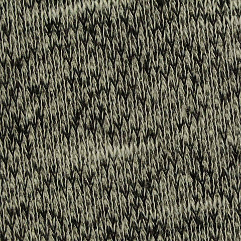 Black Marl French Terry, Poly-Cotton, 268 gsm