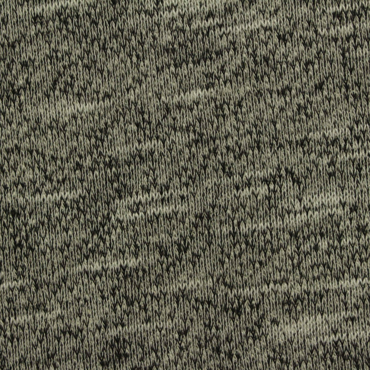 Black Marl French Terry, Poly-Cotton, 268 gsm