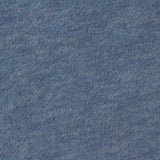 Blue Marl French Terry, Cotton-Poly