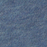 Blue Marl French Terry, Cotton-Poly — texture