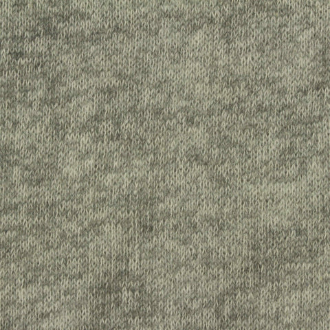 Dark Grey Marl French Terry, Cotton-Poly, 215 gsm