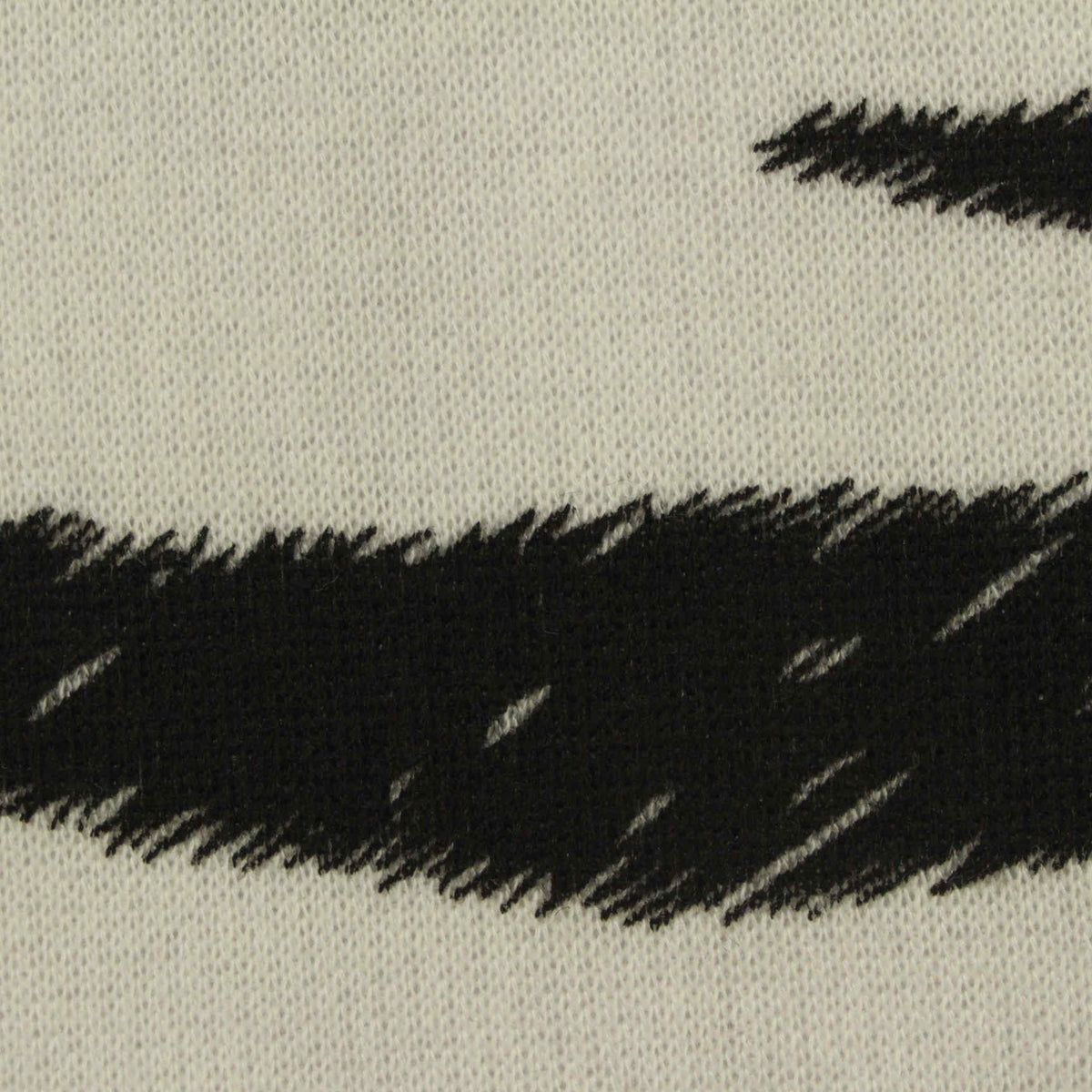 Black Zebra French Terry