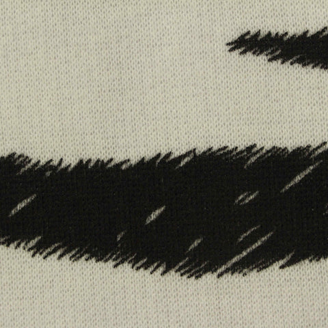 Black Zebra French Terry