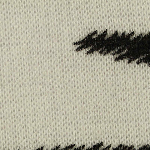 Black Zebra French Terry