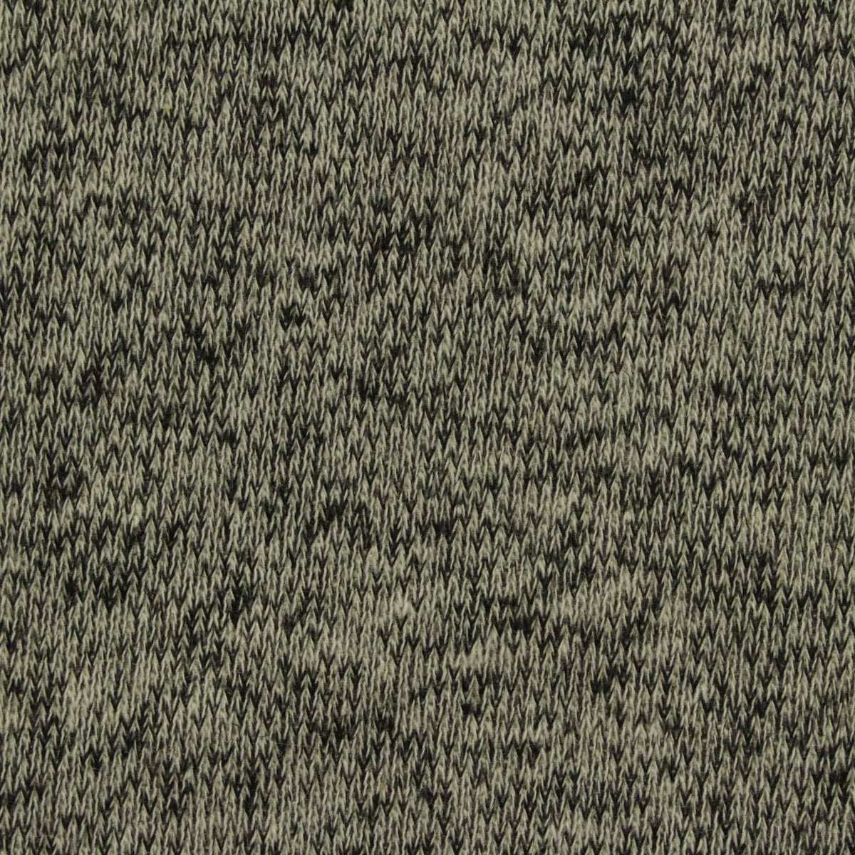 Heathered Black Marl French Terry, Poly-Viscose