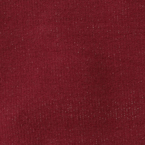 Red Marl French Terry, Viscose-Poly