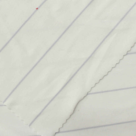 Light Blue Diagonal-Stripe Jersey Knit, Polyester