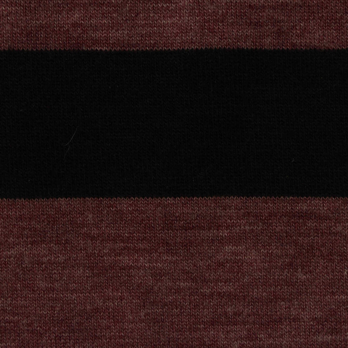 Black Horizontal-Stripe Jersey Knit, Viscose, 162 gsm